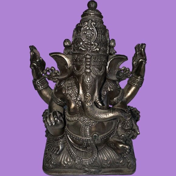 Lord Ganesha Hindu Statue Lord of Success Remover of Obstacles - Picture 1 of 16